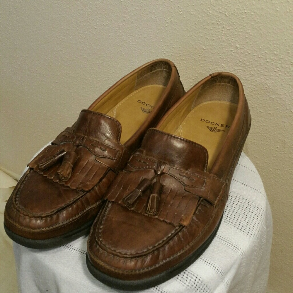 MENS Sinclair Leather Casual Kiltie Loafer Shoe